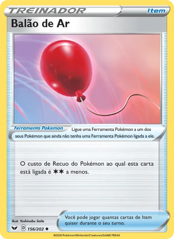 Balão de Ar 156/202 Espada e Escudo