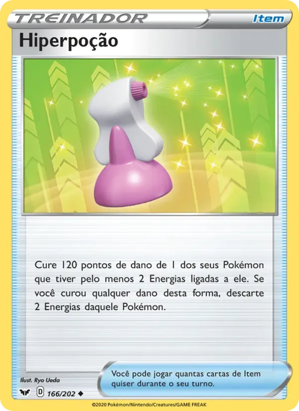 Hiperpoção 166/202 Espada e Escudo