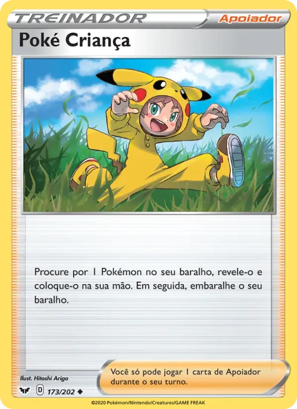 Poké Criança 173/202 Espada e Escudo
