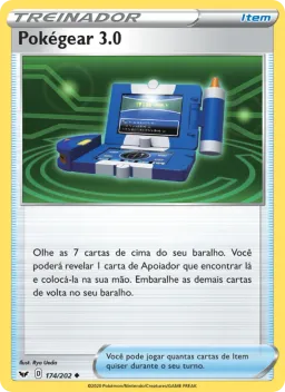 Pokégear 3.0 174 Espada e Escudo
