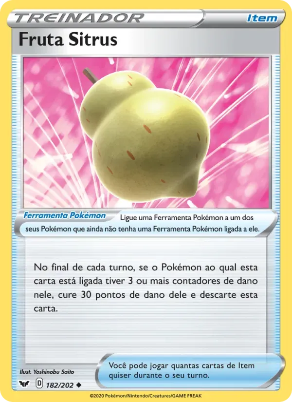Fruta Sitrus 182/202 Espada e Escudo