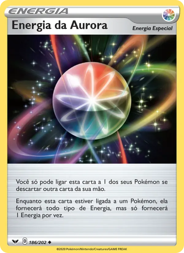 Energia da Aurora 186/202 Espada e Escudo