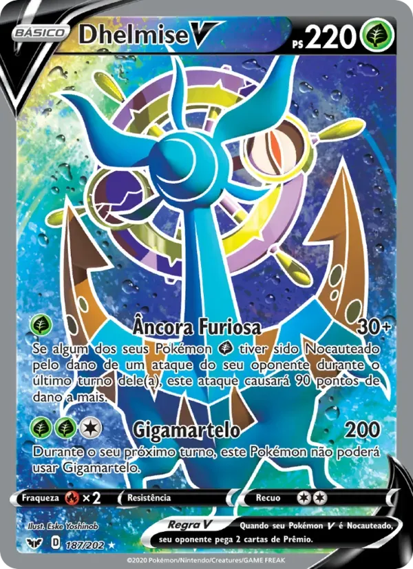 Dhelmise V 187/202 Espada e Escudo