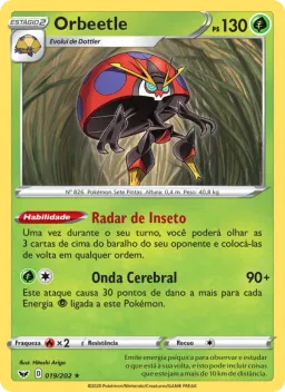 Orbeetle 19 Espada e Escudo