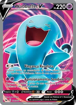 Wobbuffet V 191 Espada e Escudo