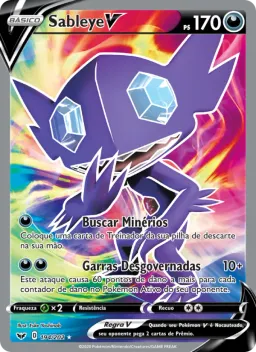 Sableye V 194 Espada e Escudo