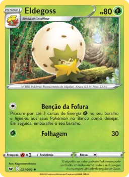 Eldegoss 21 Espada e Escudo