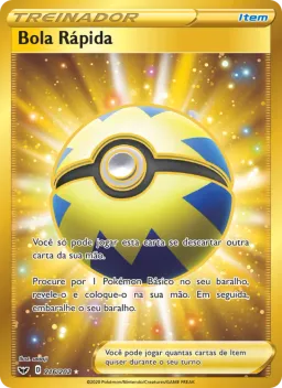 Bola Rápida 216 Espada e Escudo