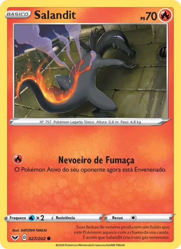 Salandit 27/202 Espada e Escudo
