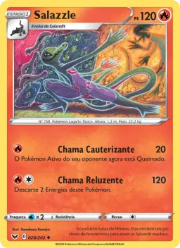 Salazzle 28 Espada e Escudo