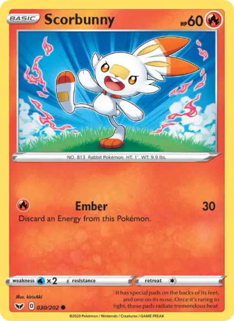 Scorbunny 30/202