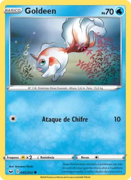 Goldeen 45 Espada e Escudo