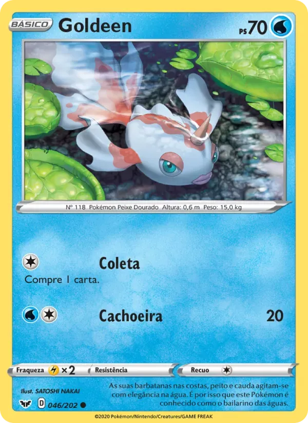 Goldeen 46/202 Espada e Escudo