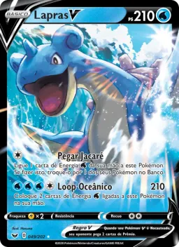 Lapras V 49 Espada e Escudo