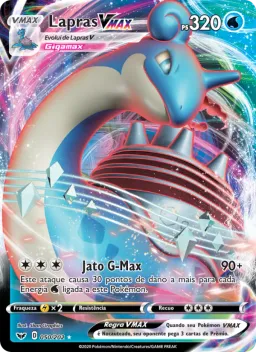 Lapras VMAX 50 Espada e Escudo