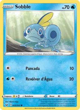 Sobble 55 Espada e Escudo