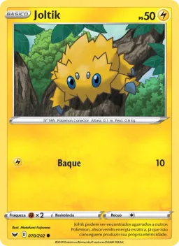 Joltik 70 Espada e Escudo