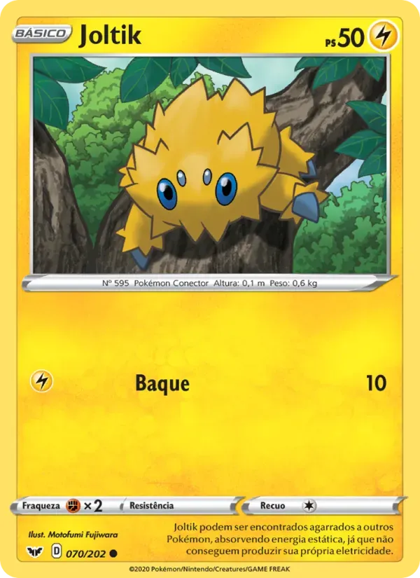 Joltik 70/202 Espada e Escudo