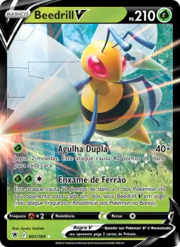 Beedrill V 001 Estrelas Radiantes