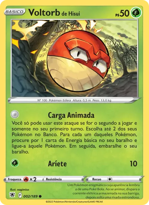 Voltorb de Hisui 002/189