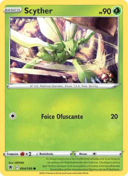 Scyther 004 Estrelas Radiantes