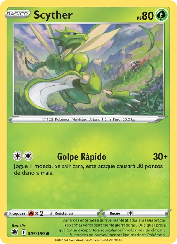 Scyther 005/189 Estrelas Radiantes