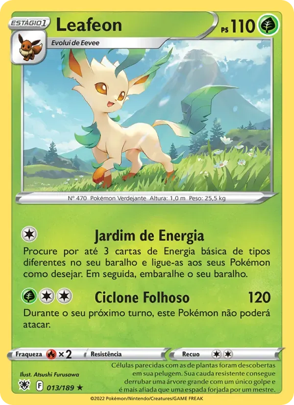 Leafeon 013/189 Estrelas Radiantes