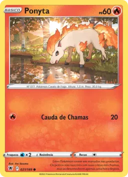 Ponyta 021 Estrelas Radiantes