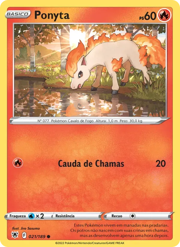 Ponyta 021/189 Estrelas Radiantes