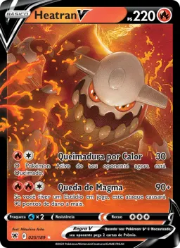 Heatran V 025 Estrelas Radiantes