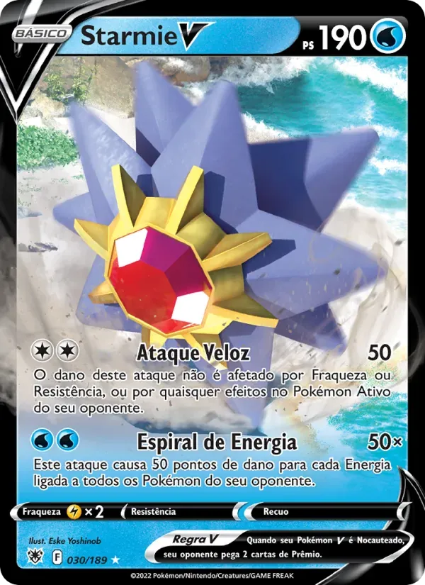 Starmie V 030/189 Estrelas Radiantes