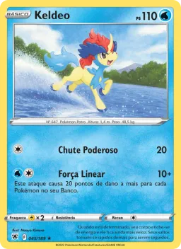 Keldeo 045 Estrelas Radiantes