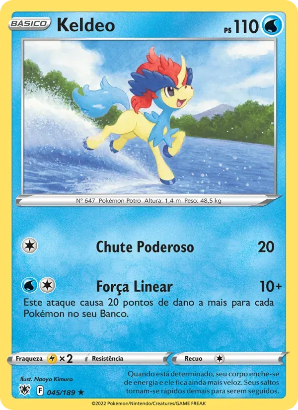 Keldeo 045/189 Estrelas Radiantes