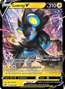Luxray V 050 Estrelas Radiantes