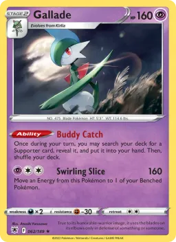 Gallade 062 Estrelas Radiantes