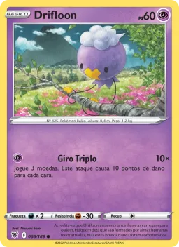 Drifloon 063 Estrelas Radiantes