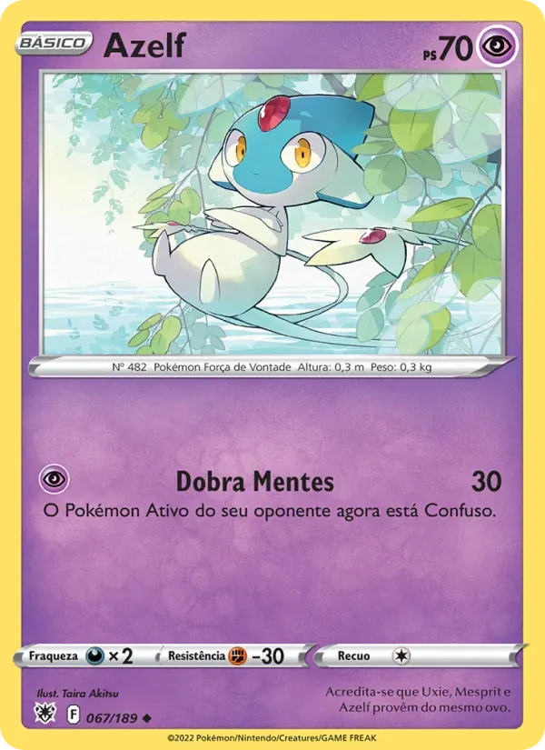 Azelf 067/189 Estrelas Radiantes