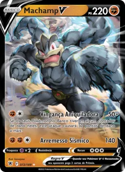 Machamp V 072 Estrelas Radiantes
