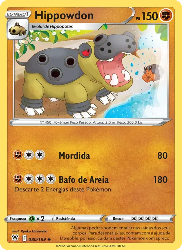 Hippowdon 080/189 Estrelas Radiantes