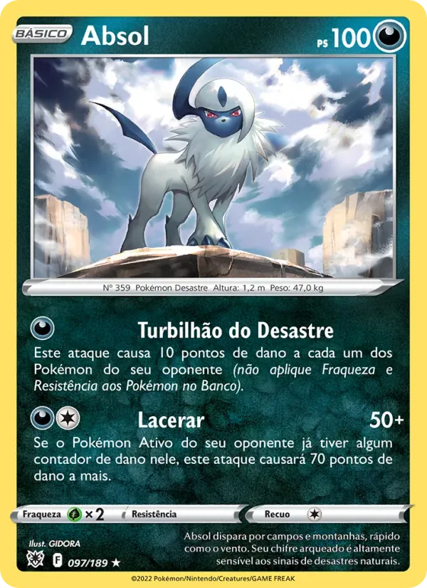 Absol 097/189 Estrelas Radiantes