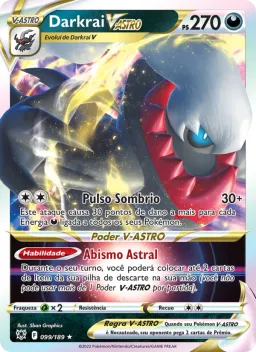 Darkrai V-ASTRO 099 Estrelas Radiantes
