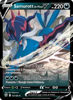 Samurott de Hisui V 101 Estrelas Radiantes