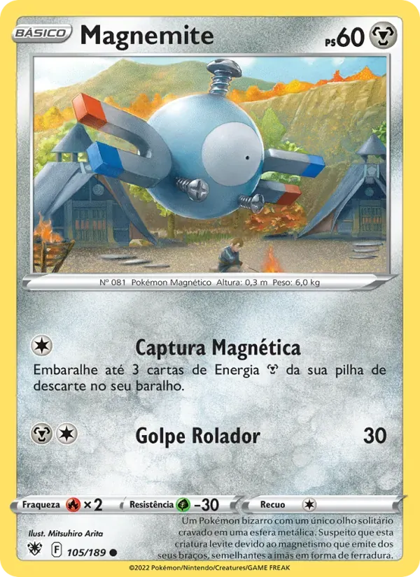 Magnemite 105/189 Estrelas Radiantes