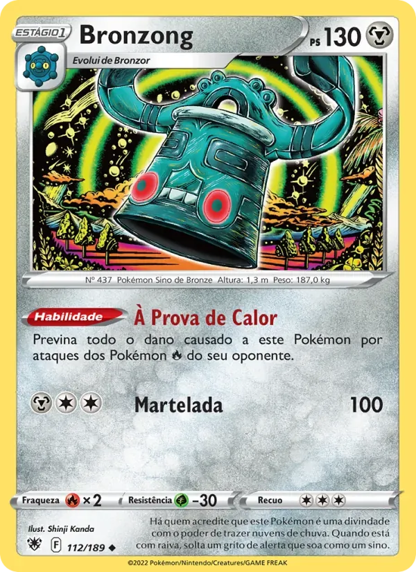 Bronzong 112/189 Estrelas Radiantes