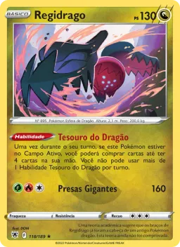 Regidrago 118 Estrelas Radiantes