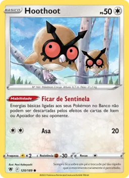 Hoothoot 120 Estrelas Radiantes