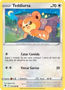 Teddiursa 122 Estrelas Radiantes