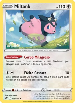 Miltank 126 Estrelas Radiantes