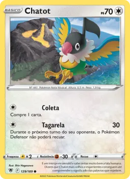 Chatot 129 Estrelas Radiantes