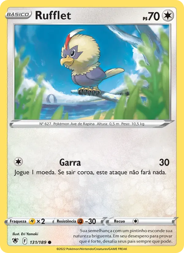 Rufflet 131/189 Estrelas Radiantes